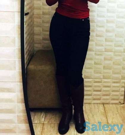 Брюки Турция 46 размер, джинсы высокая талия размер 44-46, фотография 1