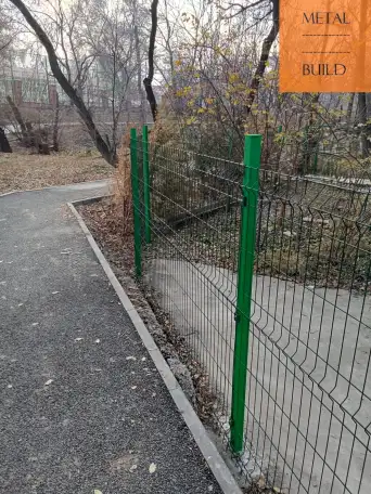 3D-заборы, евро сетки и панели под ключ: Алматы, Конаев. Гарантия, фотография 2