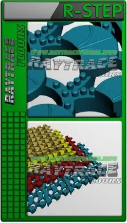 Антискользящее модульное покрытие R-STEP, фотография 1