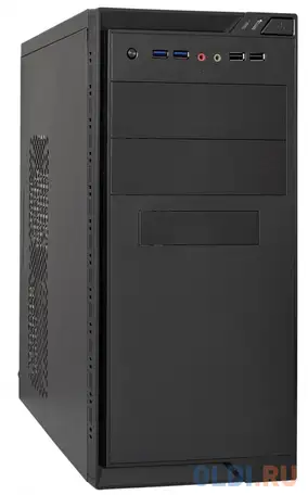 Корпус microatx exegate ma-372ux 350 вт чёрный ex283235rus, фотография 1