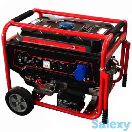 Magnetta, GFE8000, Бензиновый генератор 6 кВт, 220 В, фотография 1