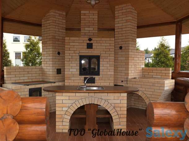 Строительство уличных печей барбекю, фотография 1