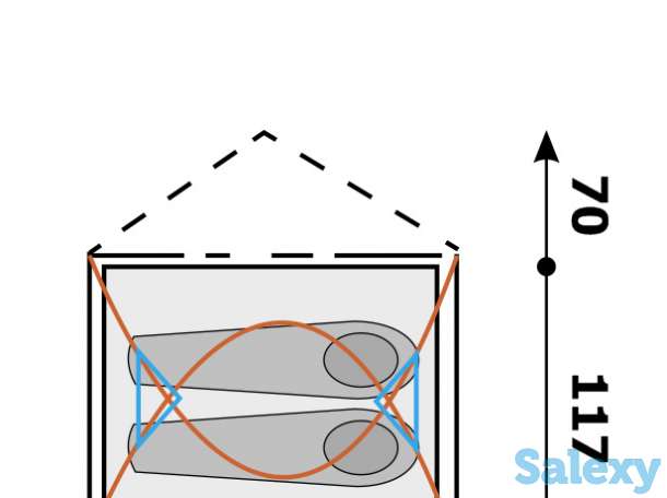 Палатка снаряжение вега 2 pro+ si/east желтая, фотография 3