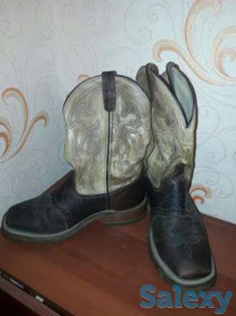 Продам ковбойские мужские сапоги Double-H, фотография 1