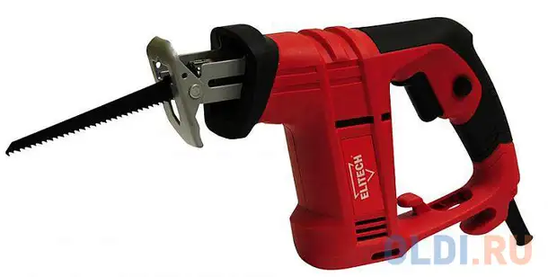 Ножовка elitech пс 500  500вт 2350ход\\м ход-20м рез-60мм 1.7кг коробка, фотография 1