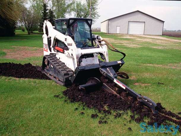 Аренда услуги траншеекопателя (бара) в Уральске, фотография 1