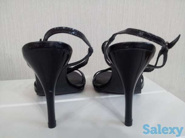 Босоножки черные Via Uno (Бразилия), недорого, фотография 5