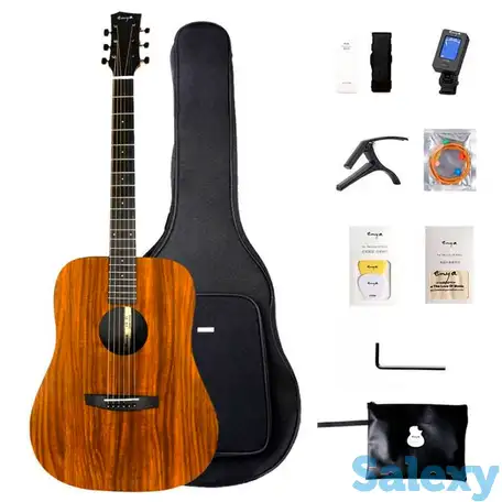 Электро-акустическая гитара enya ed-x1/eq, фотография 1