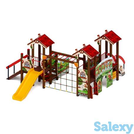 Детский игровой комплекс «в гостях у сказки» дик 1.05.01-07 h=900, фотография 1