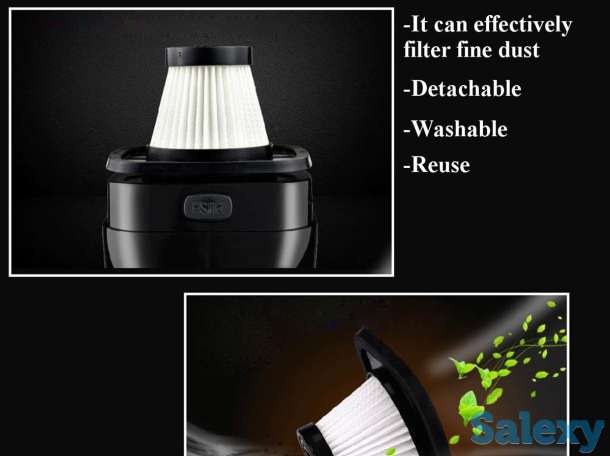 Автомобильный пылесос DRY Wet Vacuum Cleaner High Power 80 Вт, фотография 4