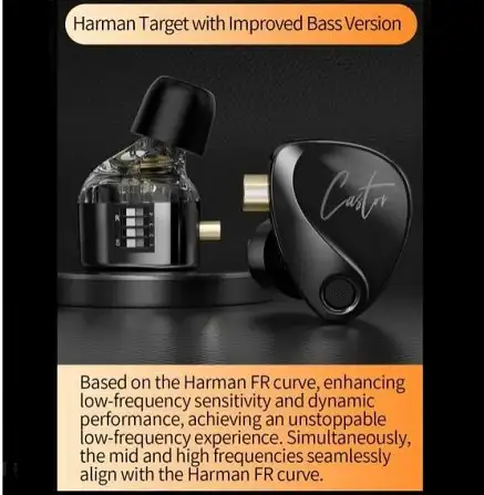 Наушники KZ Castor Harman Target, фотография 5