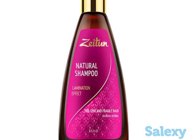 Шампунь для волос zeitun natural shampoo lamination effect, фотография 1