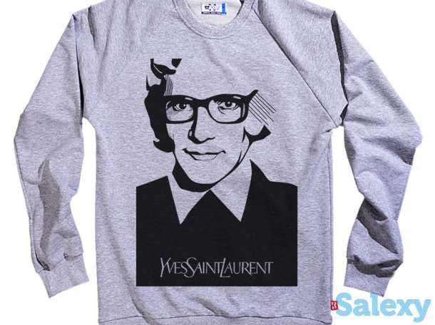 Долговечное нанесение на свитшот. Печать на теплом, мягком свитшоте рисунков, надписей и прочего., фотография 1