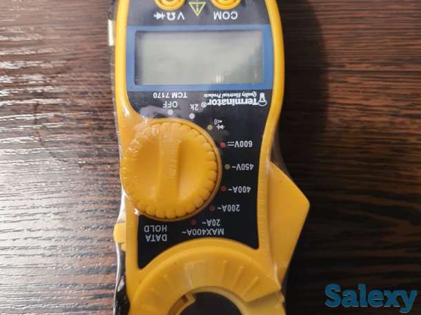 Маленькие мини цифровые клещи серии Terminator TCM 7170 с щупами, фотография 1