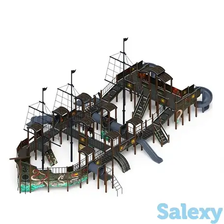 Баркентина (летучий голландец)  - дик 2.03.3.06-11 - игровой комплекс (винтовой, фотография 1
