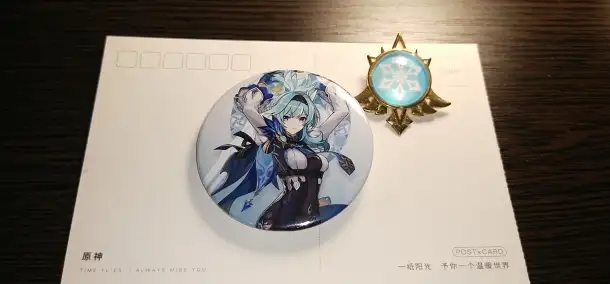 Значкибрелоки по игре Genshin impact, фотография 3