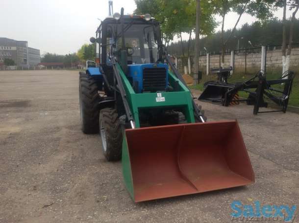 Экскаватор-погрузчик на базе трактора МТЗ, фотография 8