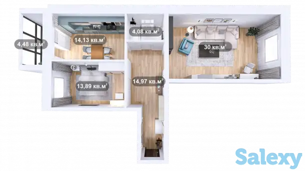 ЖК, г Момышулы 47\3, фотография 1