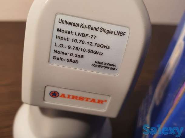 Спутниковая Lnb Ku Band 1 выход, конвертер,пушка на отау универсальная, фотография 2