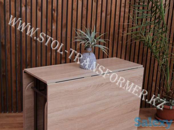 Стол-книжка раскладной длина 2м 75см, ширина 90см,высота 78 см., фотография 3