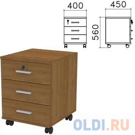 Тумба подкатная 