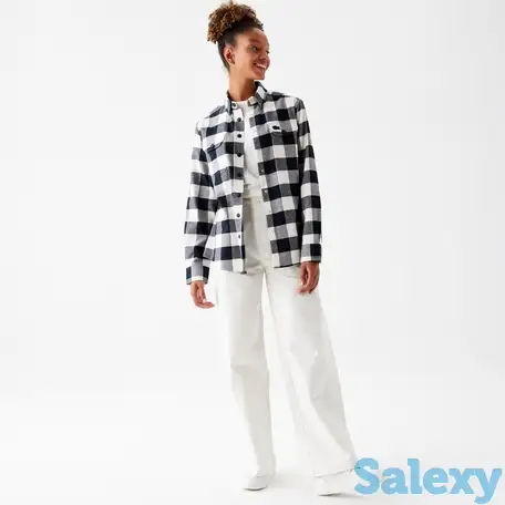 Женская рубашка lacoste regular fit, фотография 1