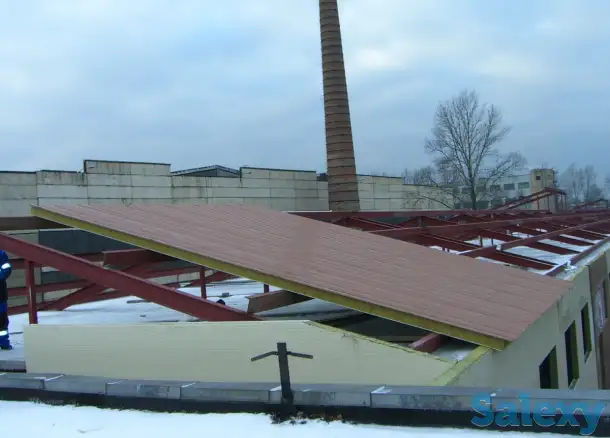 Монтаж кровли, кровельные работы, фотография 1