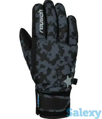 Перчатки reusch 21-22 iris r-tex xt junior brilliant black/silver, фотография 1