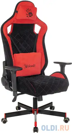 Кресло для геймеров a4tech bloody gc-650 чёрный красный, фотография 1