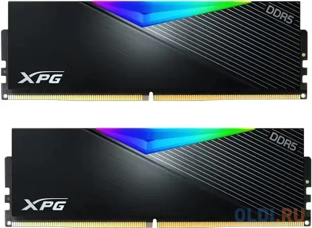 Оперативная память для компьютера a-data xpg lancer rgb dimm 32gb ddr5, фотография 1