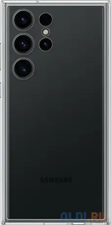 Чехол (клип-кейс) samsung для samsung galaxy s23 ultra frame case черный, фотография 1
