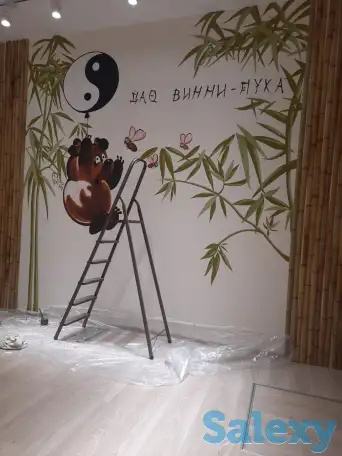 Художественная роспись стен, фотография 4