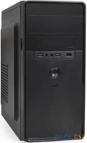 Корпус microatx exegate ba-309u2 350 вт чёрный, фотография 1
