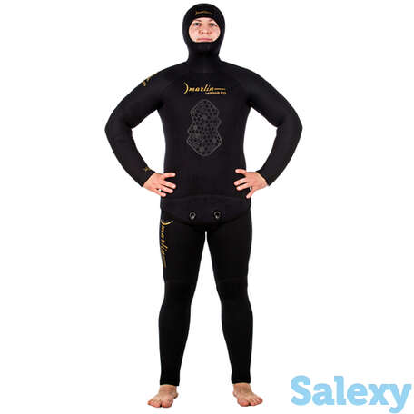 Гидрокостюм marlin yamato black, 10 mm, фотография 1