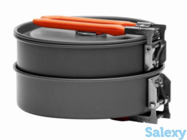 Набор посуды туристический fire-maple feast 1 из анодированного алюминия, фотография 1