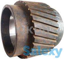 Обечайка 145/65 нарезная для сборки ролика ОГМ 0.8, фотография 1