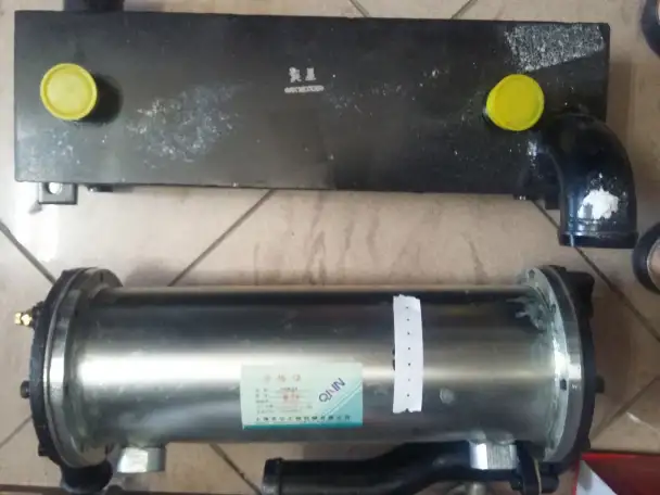 Теплообменник круглый и квадратные для спец техники, фотография 1