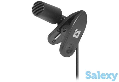 Петличный микрофон defender mic-109. черный, фотография 1