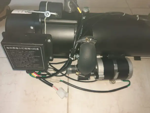 Автономный жидкостный обогреватель двигателя- мокрый фен 12V и 24V, фотография 1