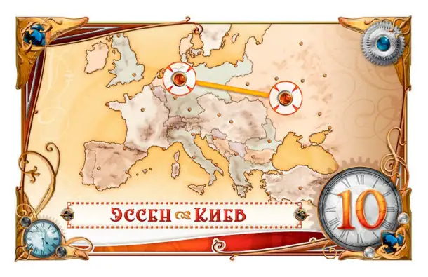 Настольная игра: Ticket to ride Билет на поезд Европа 1912, фотография 4