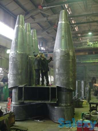 Циклоны, пылеуловители ЦН-15, ЦОЛ, 4БЦШ. Стенка до 10 мм, диаметр до 1600 мм, фотография 1