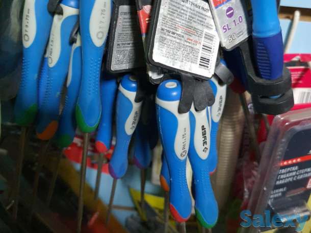 Отвертка шлицевая, крестик, звездочка ЗУБР ЭКСПЕРТ точных работ Сr-V, фотография 4