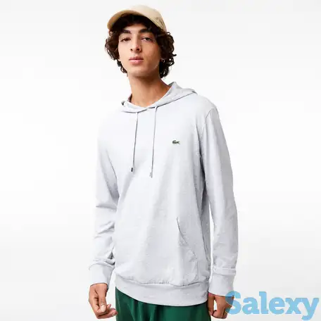 Мужская футболка lacoste с капюшоном, фотография 1