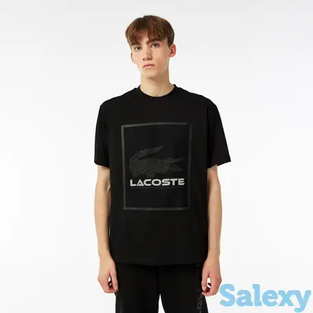 Мужская хлопковая футболка lacoste, фотография 1