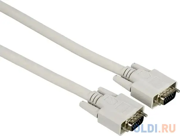 Кабель hama h-200932 00200932 vga (m) vga (m) 1.5м серый, фотография 1