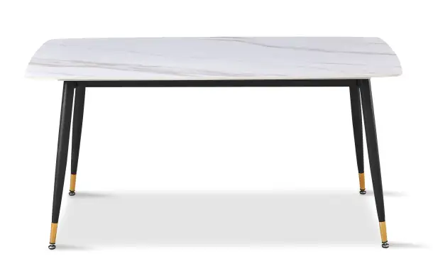 Стол обеденный Рио DT-2849.2, белый мрамор, фотография 2