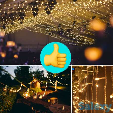 Аренда световых гирлянд по очень доступной цене - от 399 тг за сутки, фотография 1