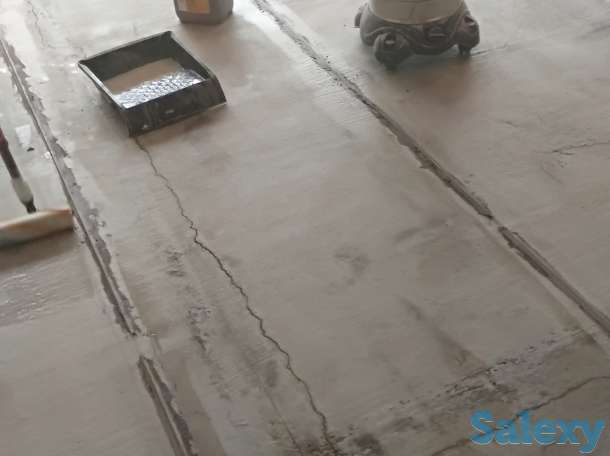 Наливные полы, стяжка пола, фотография 2