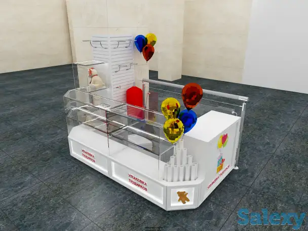 Дизайн и изготовление торговых островков., фотография 1