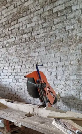 Пила маятниковая дисковая Голиаф по металлудереву, фотография 3